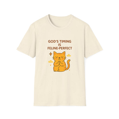 God’s Timing Is Feline-Perfect T-Shirt