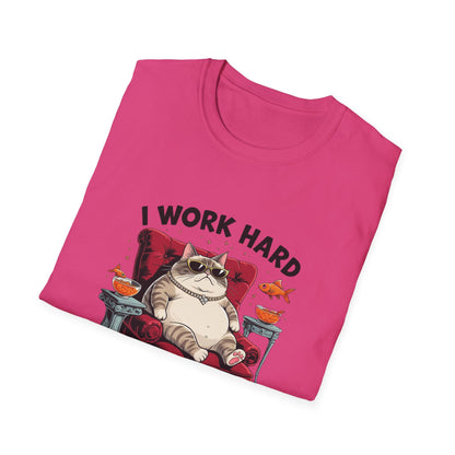 I Work Hard So My Cat Can Have a Better Life T-Shirt