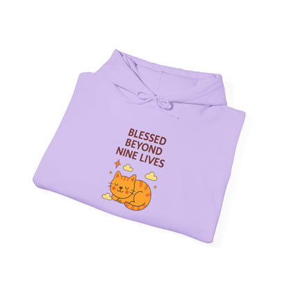Blessed Beyond Nine Lives Hoodie