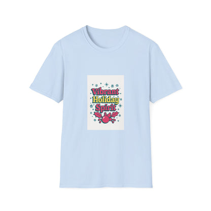 Vibrant Holiday Spirit T-Shirt