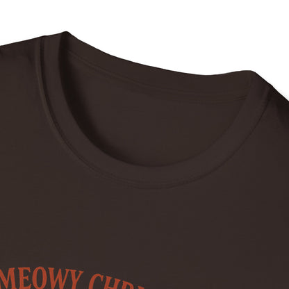 Meowy Christmas and Happy New Year T-Shirt