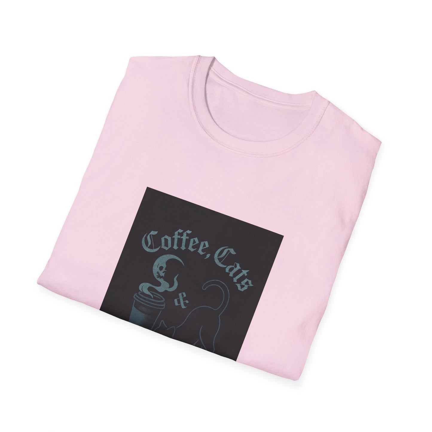 Coffee Cats & Midnight Chills T-Shirt