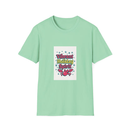 Vibrant Holiday Spirit T-Shirt