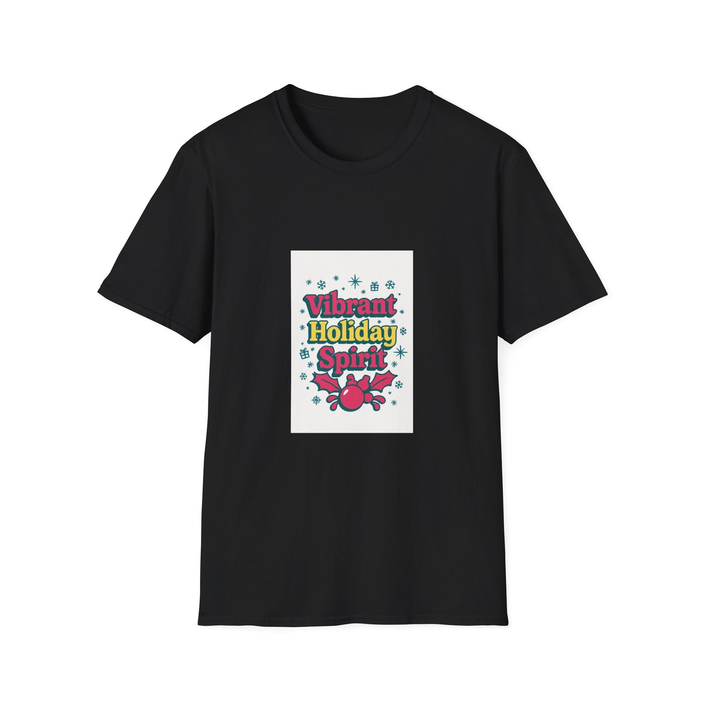Vibrant Holiday Spirit T-Shirt