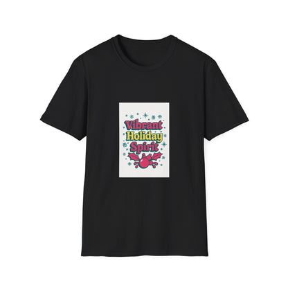 Vibrant Holiday Spirit T-Shirt