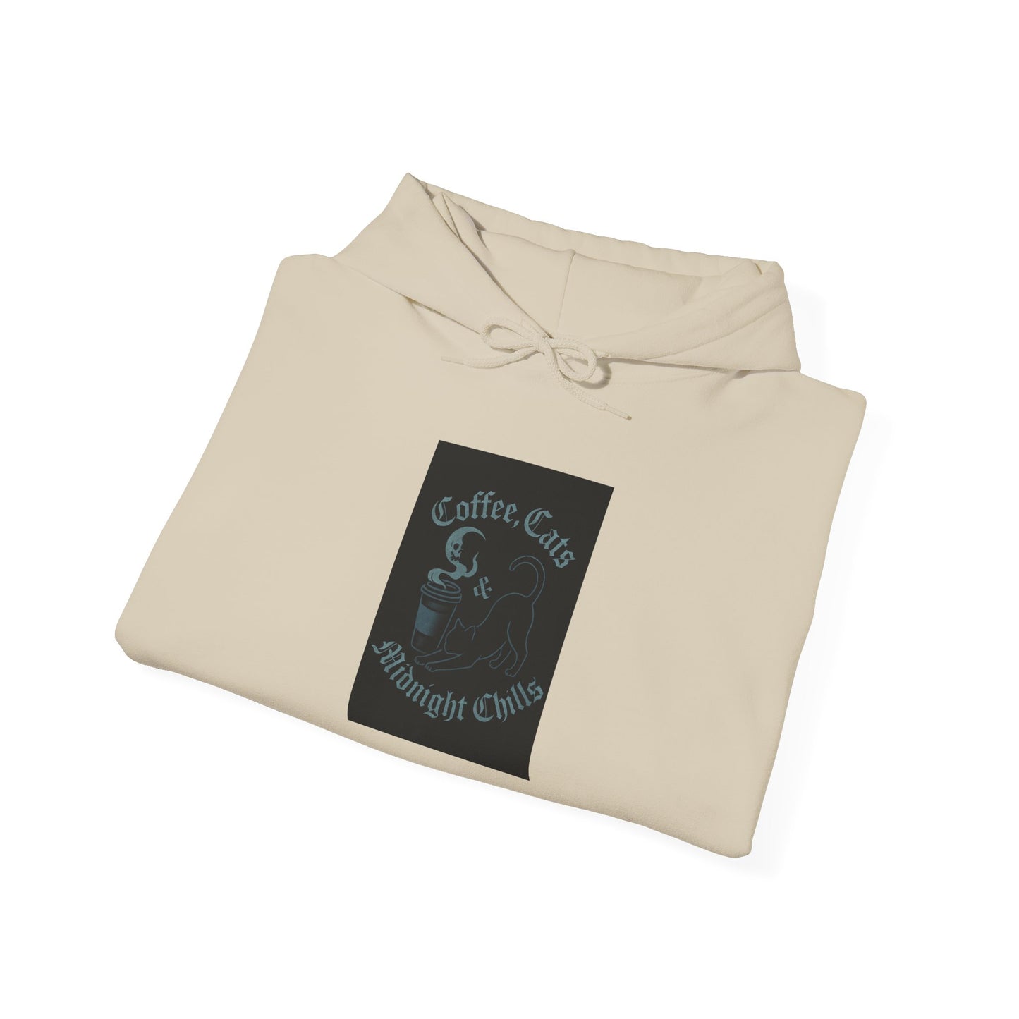 Coffee Cats & Midnight Chills Hoodie
