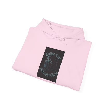 Coffee Cats & Midnight Chills Hoodie