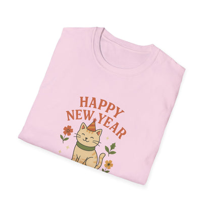 Happy New Year My Feline Friend T-Shirt