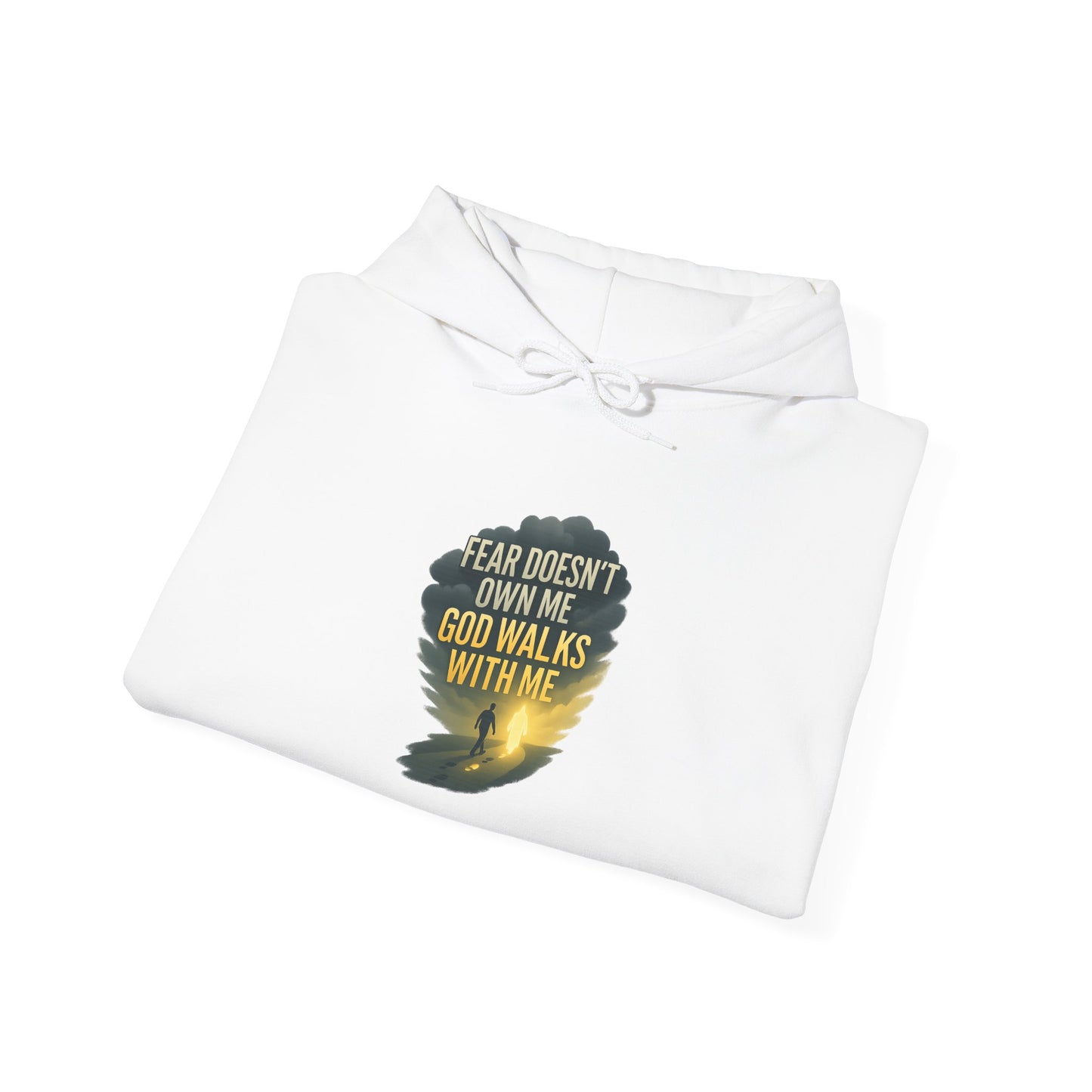 Fear Doesn’t Own Me God Walks With Me  Hoodie