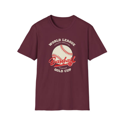 World League Athletic Asociation Baseball Champions Gold Cup T-Shirt