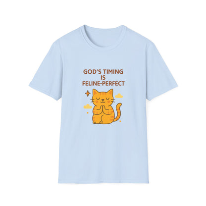 God’s Timing Is Feline-Perfect T-Shirt