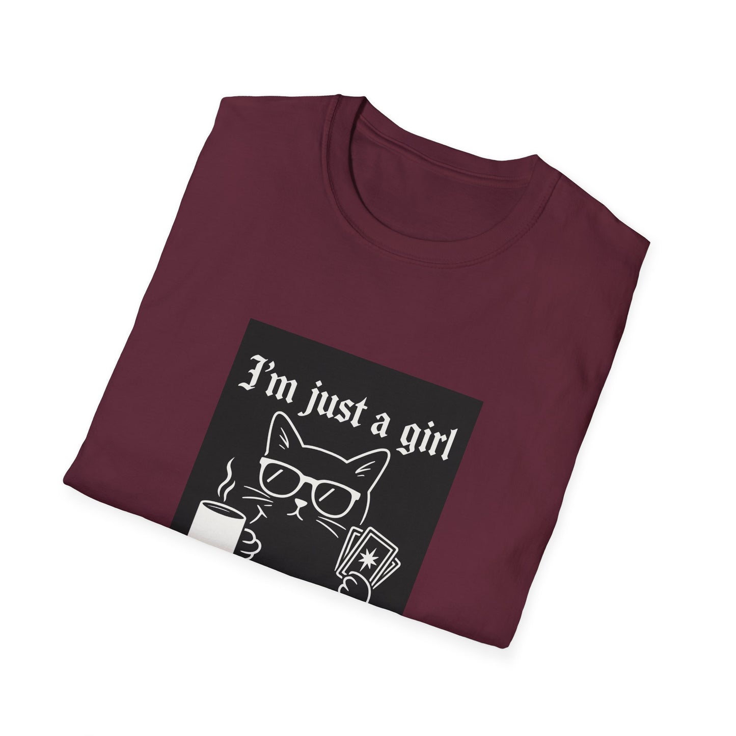 I’m Just a Girl Dashboa Manifesting and Spiraling T-Shirt