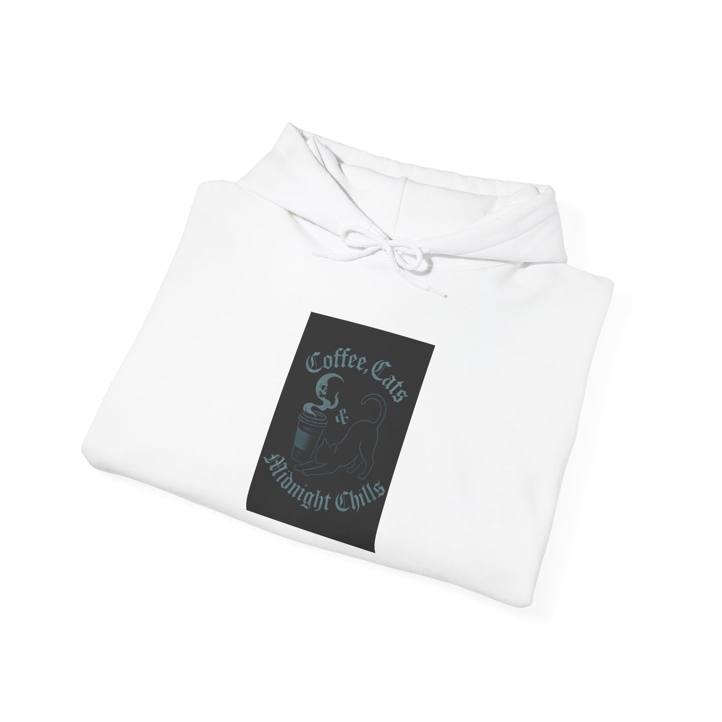 Coffee Cats & Midnight Chills Hoodie