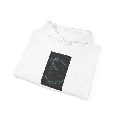 Coffee Cats & Midnight Chills Hoodie