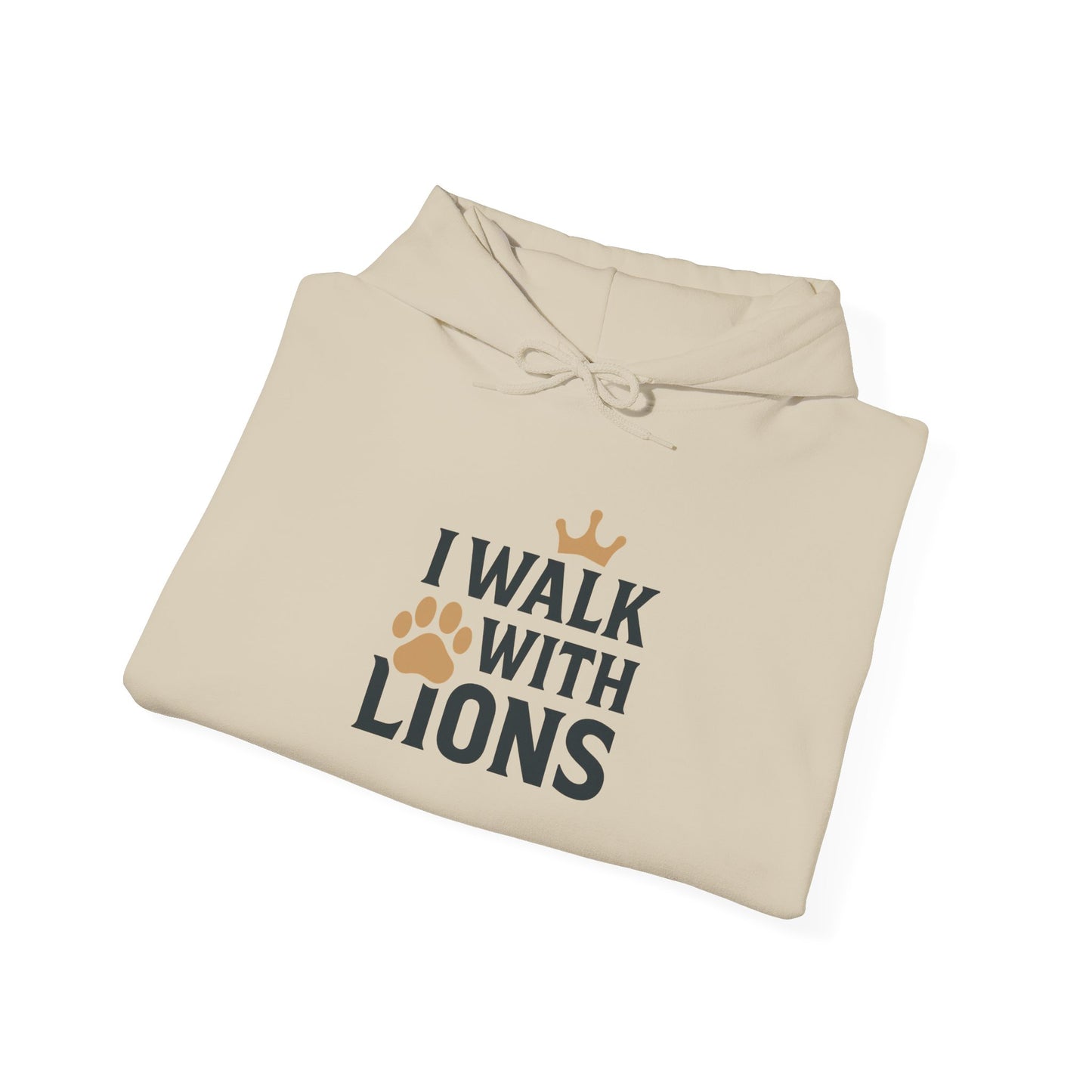 I Walk With Lions Hoodie