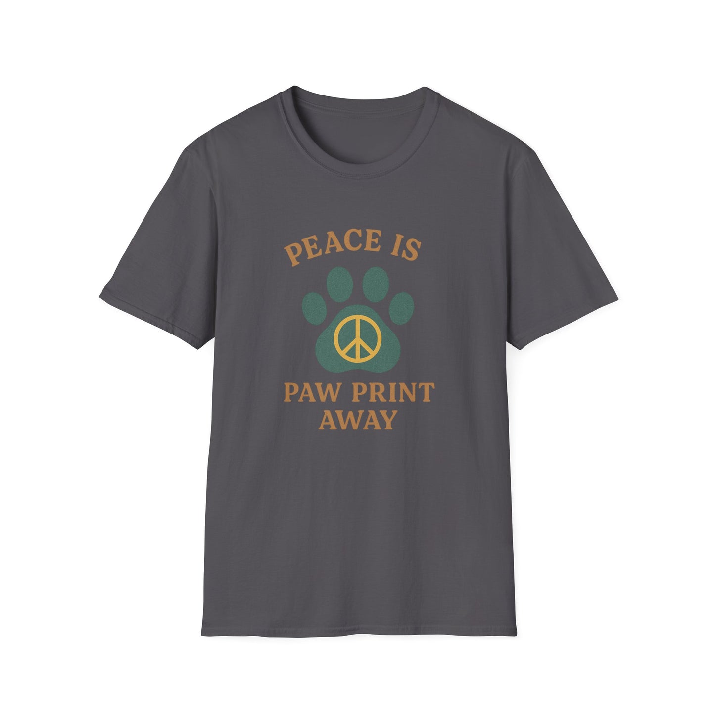 Peace Is Paw Print Away T-Shirt