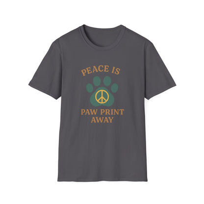 Peace Is Paw Print Away T-Shirt
