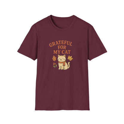 Grateful for My Cat T-Shirt