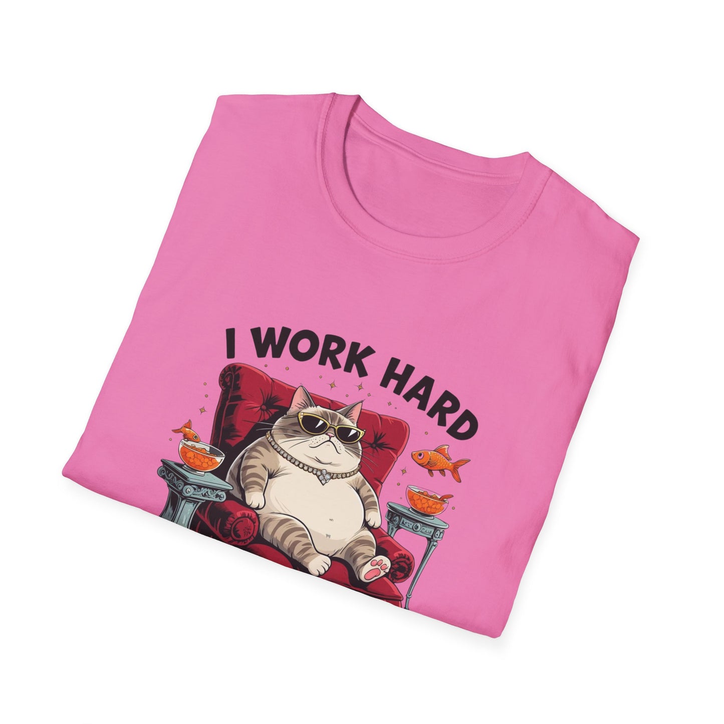 I Work Hard So My Cat Can Have a Better Life T-Shirt