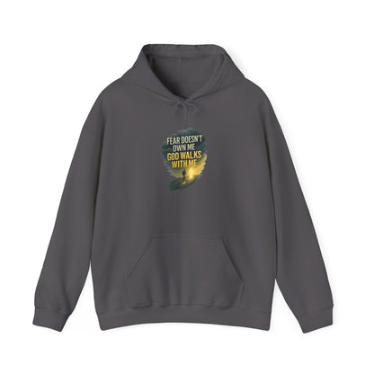 Fear Doesn’t Own Me God Walks With Me  Hoodie