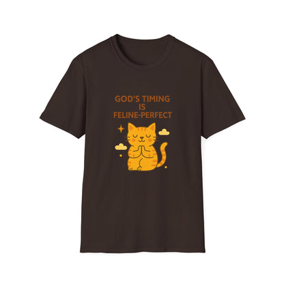 God’s Timing Is Feline-Perfect T-Shirt