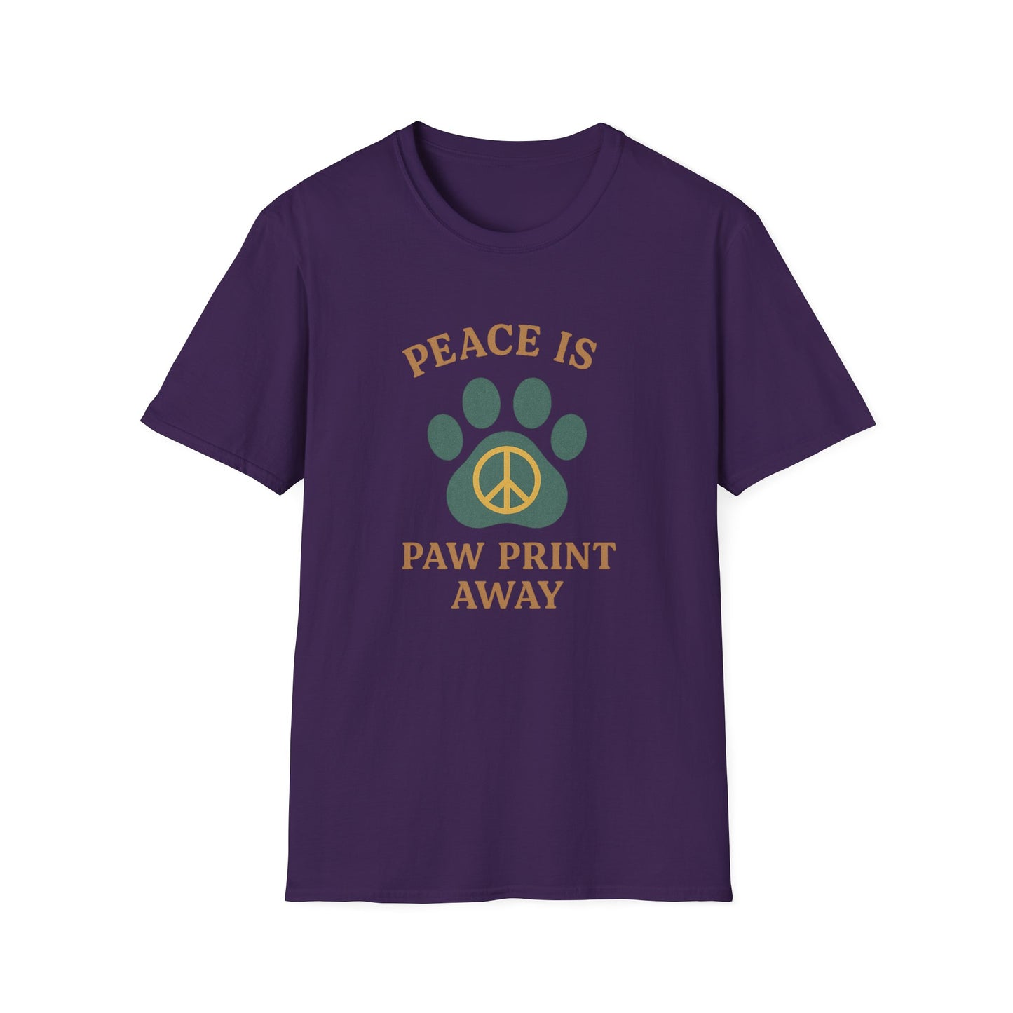 Peace Is Paw Print Away T-Shirt