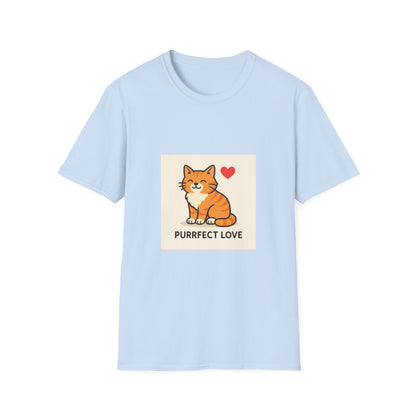 Cat Purrfect Love   T-Shirt