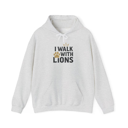I Walk With Lions Hoodie