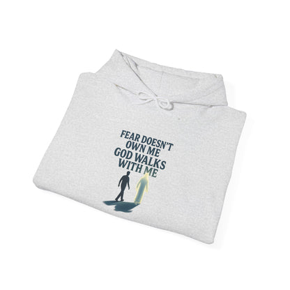 Fear Doesn’t Own Me God Walks With Me  Hoodie