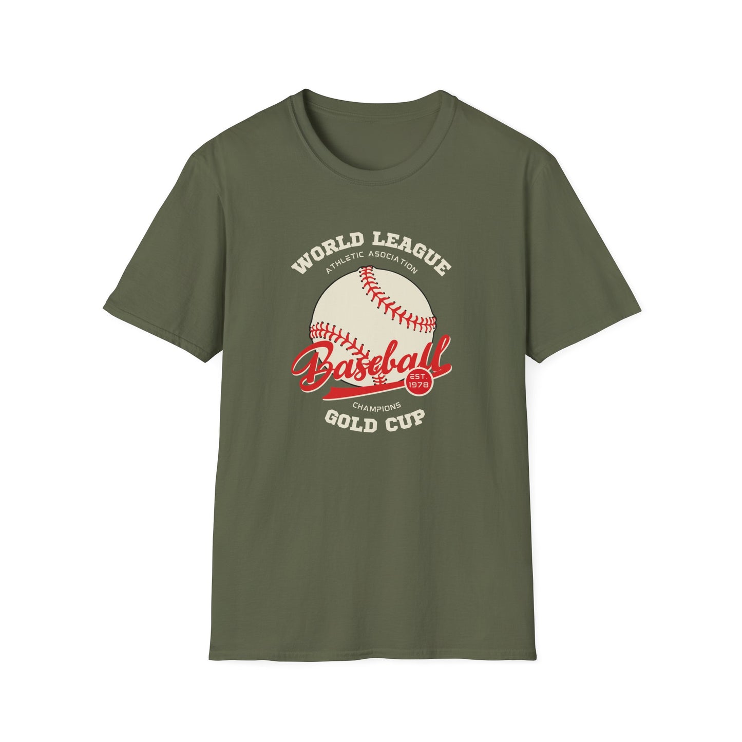 World League Athletic Asociation Baseball Champions Gold Cup T-Shirt