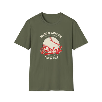 World League Athletic Asociation Baseball Champions Gold Cup T-Shirt