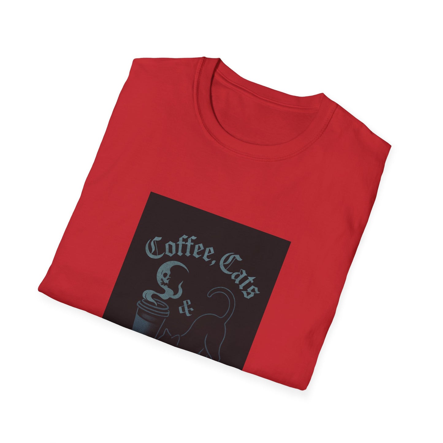 Coffee Cats & Midnight Chills T-Shirt