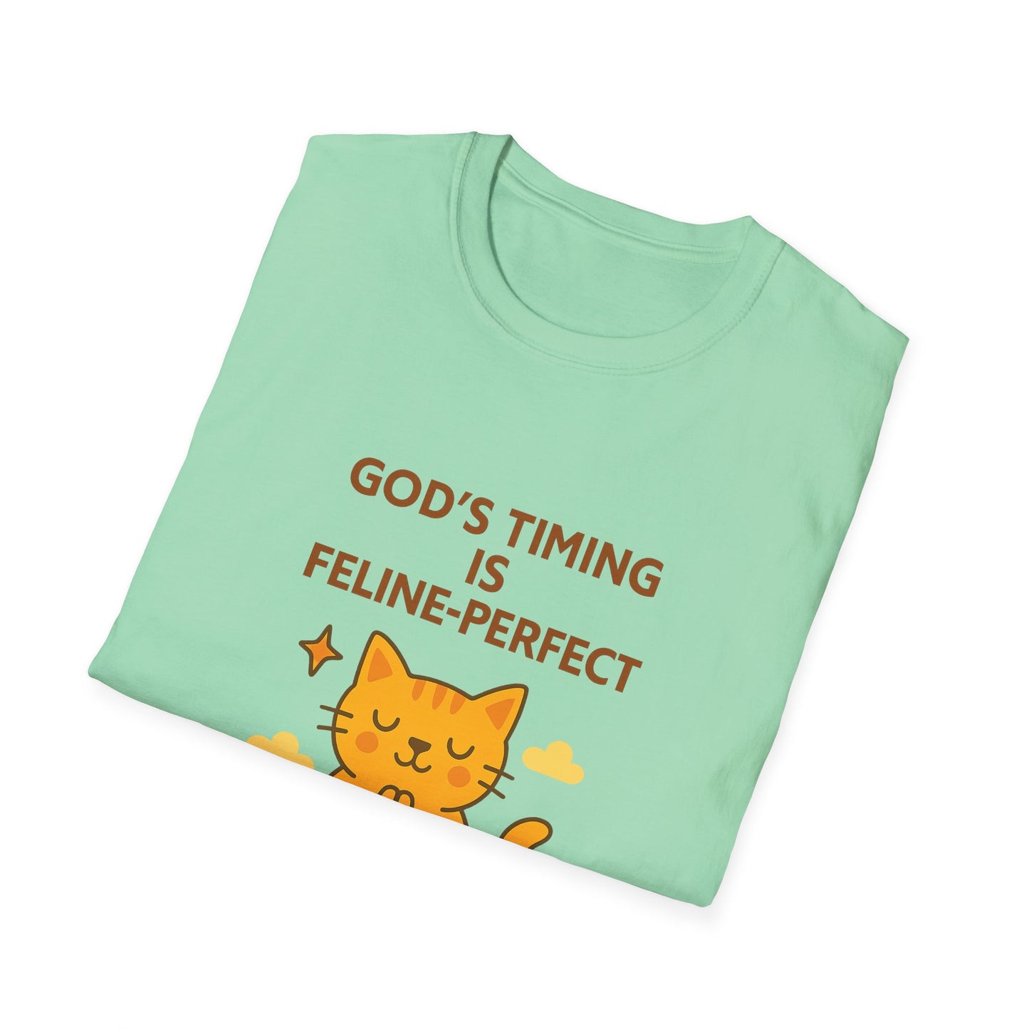 God’s Timing Is Feline-Perfect T-Shirt