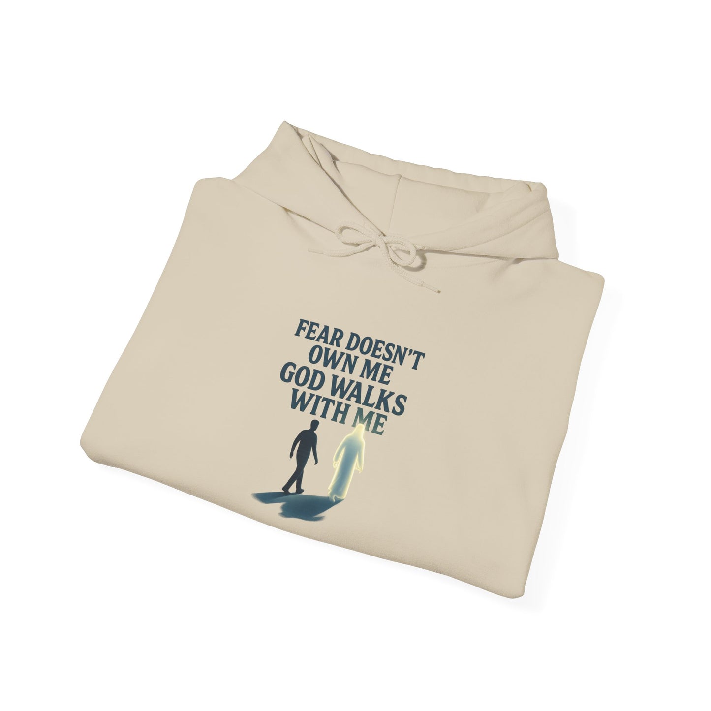 Fear Doesn’t Own Me God Walks With Me  Hoodie