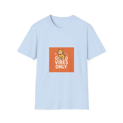 Cat Good Vibes Only T-Shirt