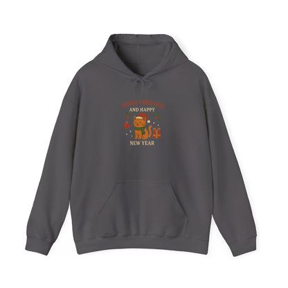 Meowy Christmas and Happy New Year Hoodie
