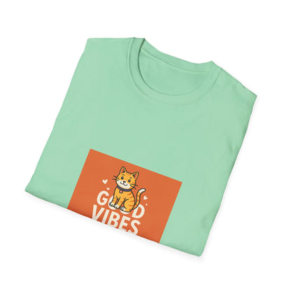 Cat Good Vibes Only T-Shirt