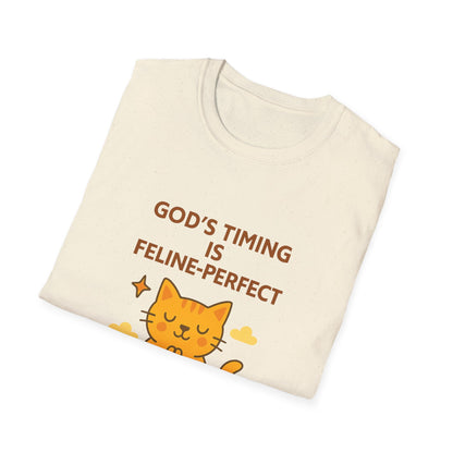 God’s Timing Is Feline-Perfect T-Shirt
