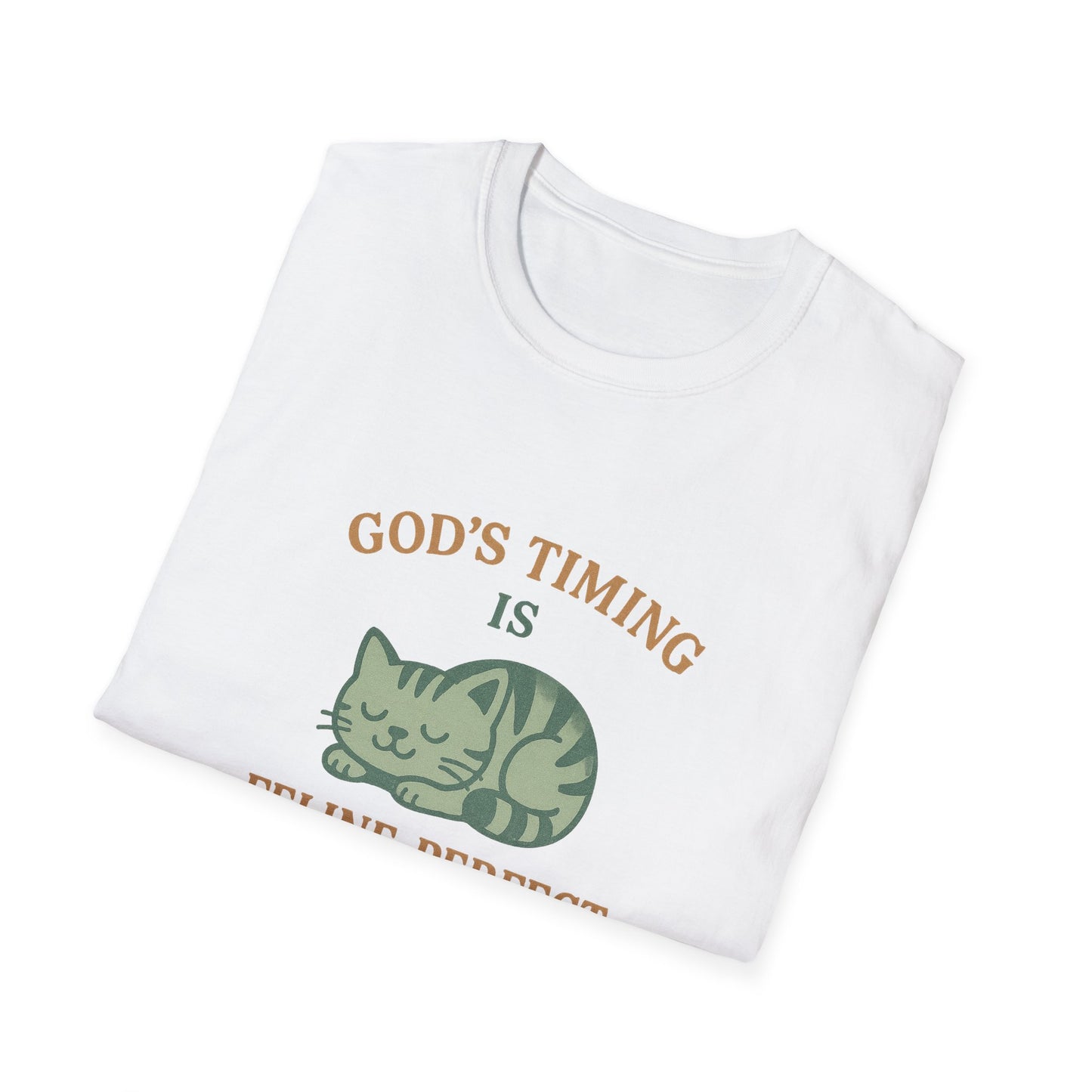 God’s Timing Is Feline-Perfect T-Shirt