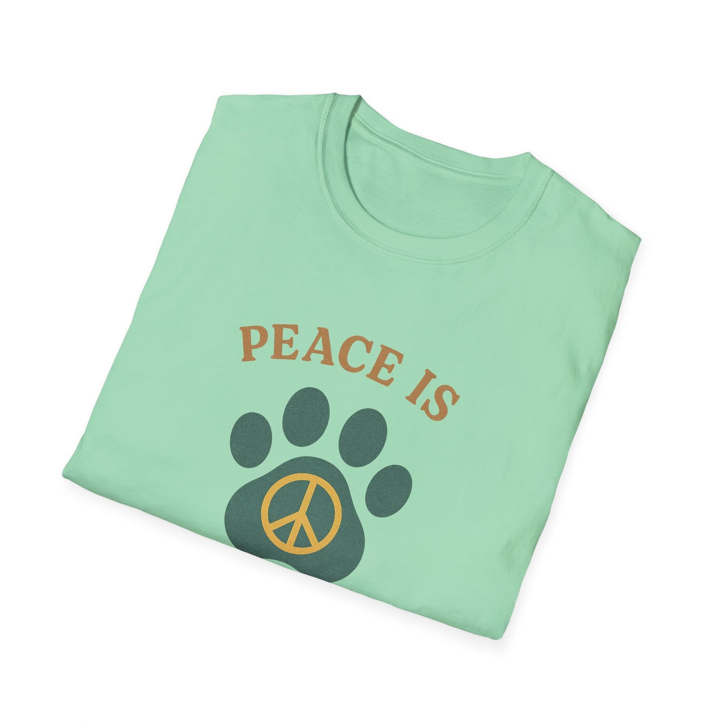 Peace Is Paw Print Away T-Shirt