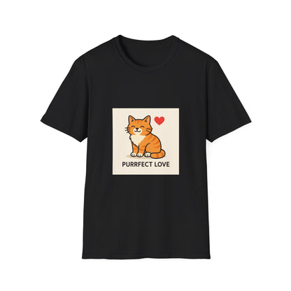 Cat Purrfect Love   T-Shirt