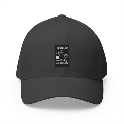 3’m Just a Girl Manifesting and Spiraling  Hat