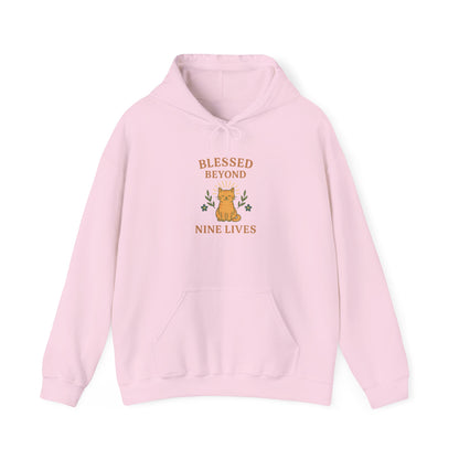 Blessed Beyond Nine Lives  Hoodie