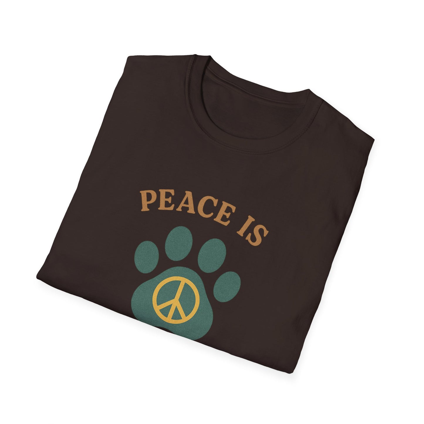 Peace Is Paw Print Away T-Shirt