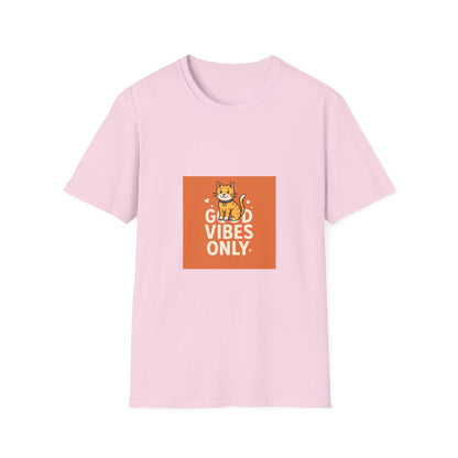 Cat Good Vibes Only T-Shirt