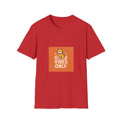 Cat Good Vibes Only T-Shirt