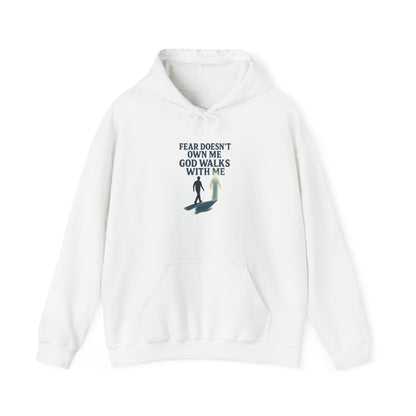 Fear Doesn’t Own Me God Walks With Me  Hoodie