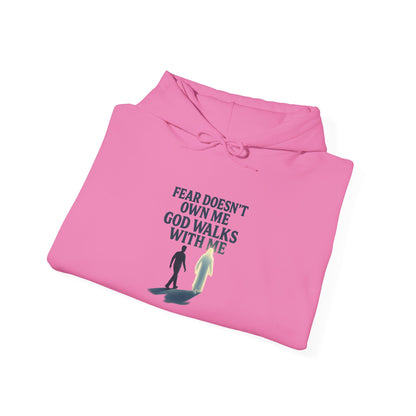 Fear Doesn’t Own Me God Walks With Me  Hoodie