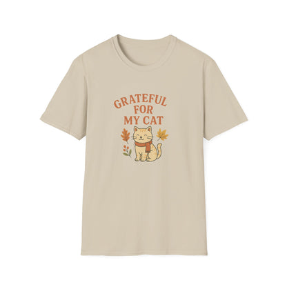 Grateful for My Cat T-Shirt