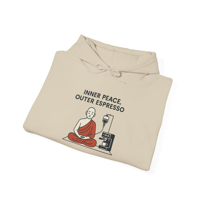 Inner Peace, Outer Espresso Hoodie